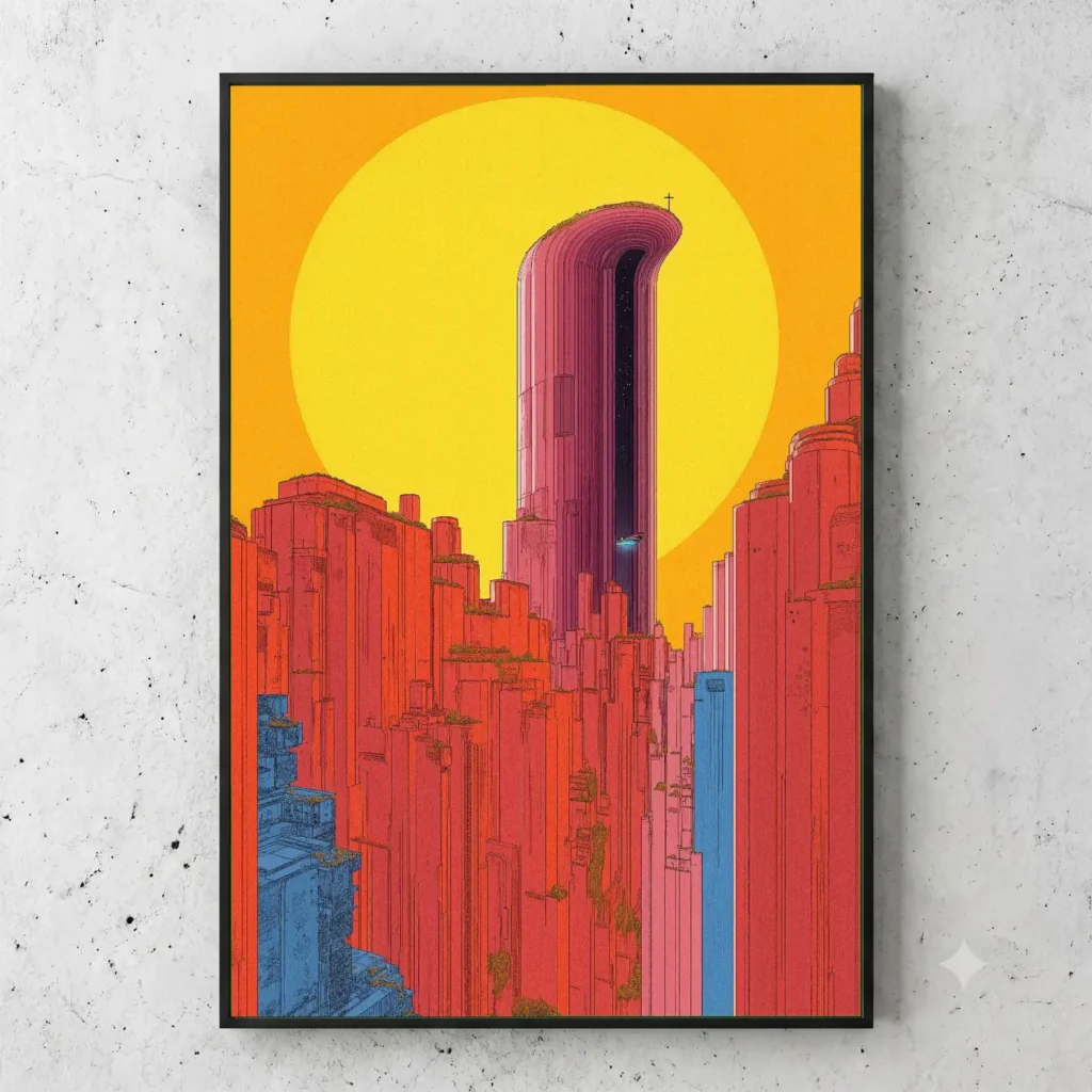 La cité rouge en situation décorative