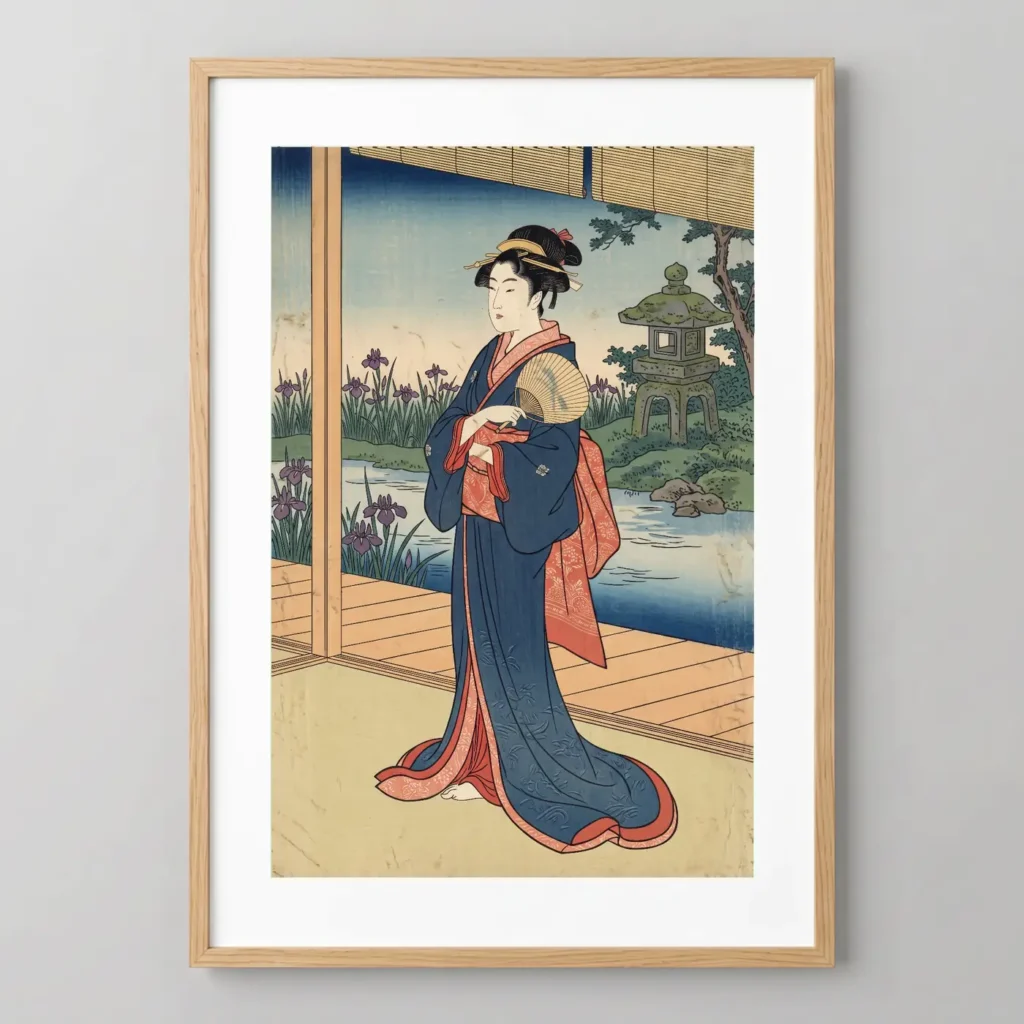La Dame aux Iris