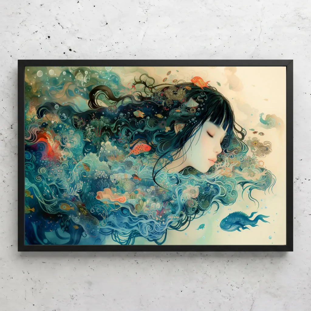 La jeune fille et la mer