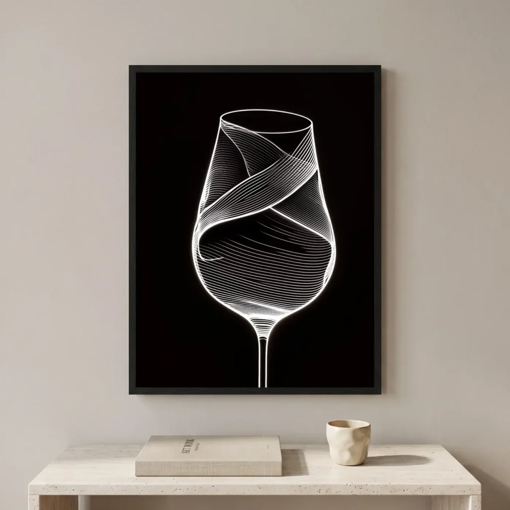 La ligne et le vin