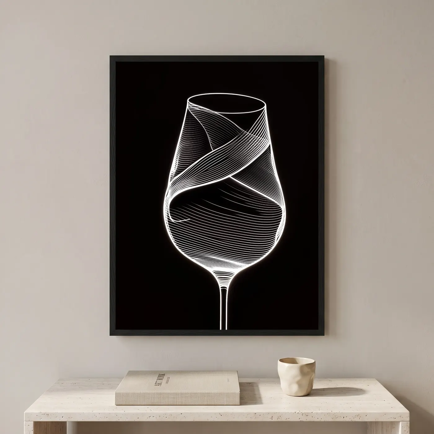 La ligne et le vin