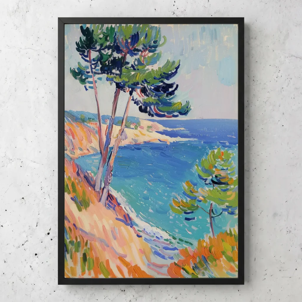 La mer près de Collioure