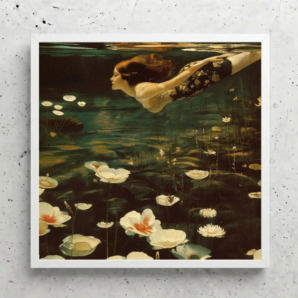 La nymphe de Giverny