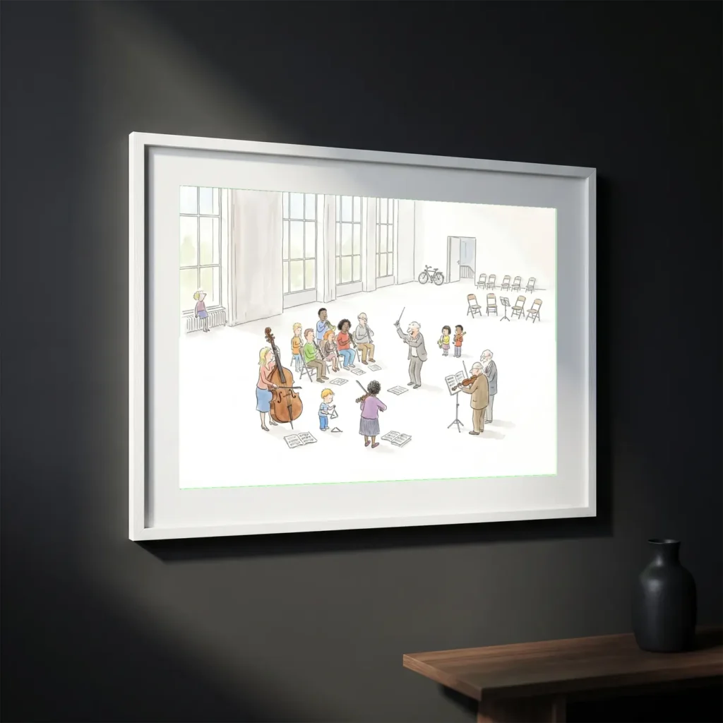 La petite symphonie en situation décorative