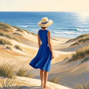 Œuvre originale La Robe Océane - Galerie Maiiart