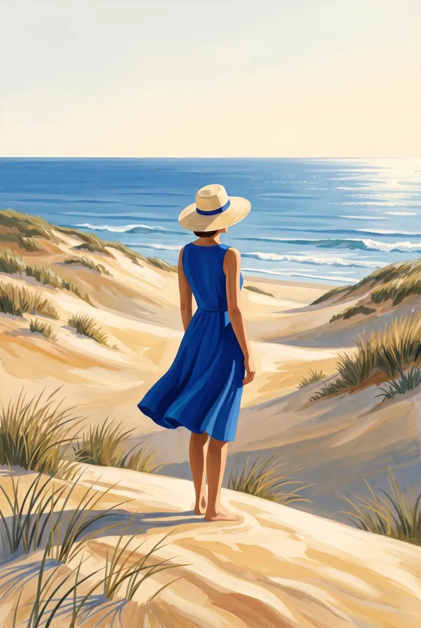 Œuvre originale La Robe Océane - Galerie Maiiart