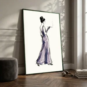 La Silhouette Mauve