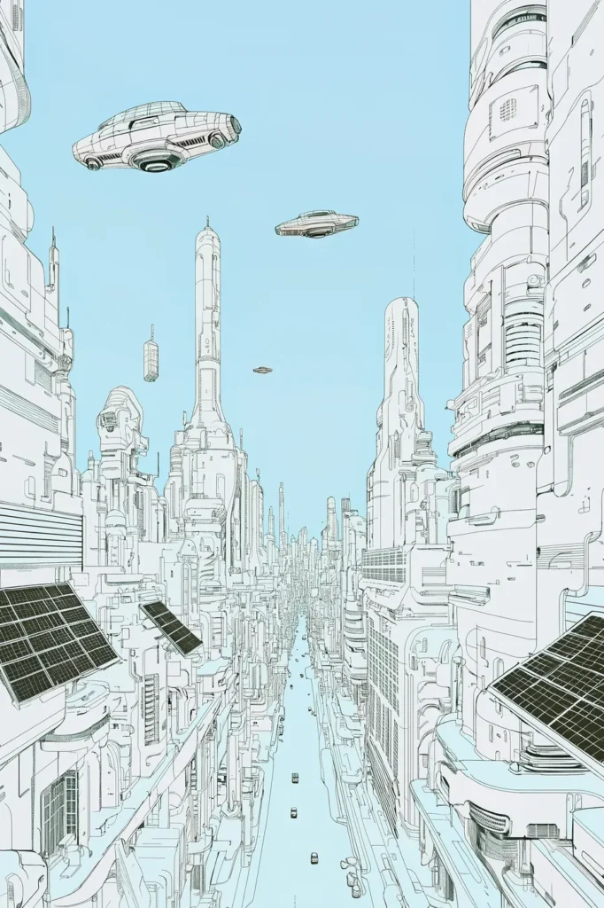 La ville bleue