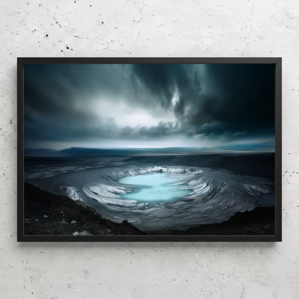 Lac glaciaire, Islande