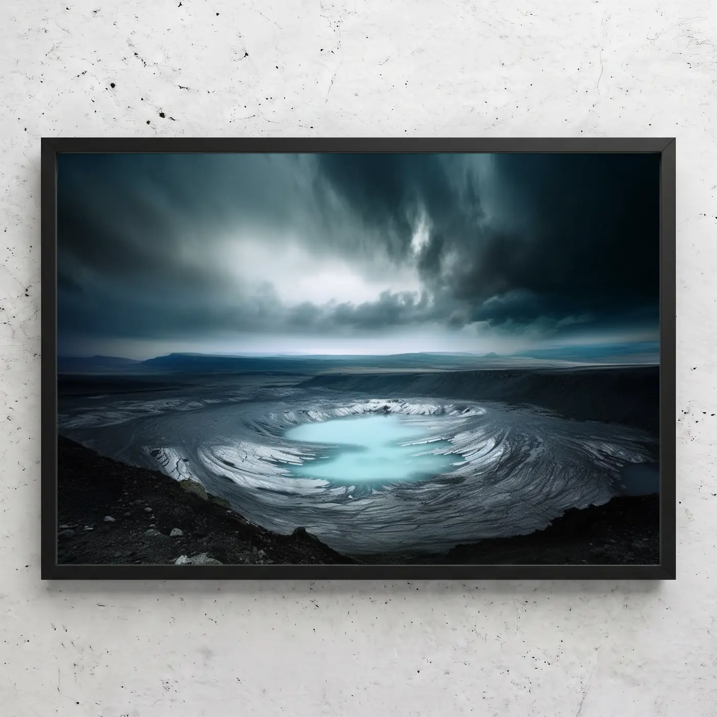 Lac glaciaire, Islande