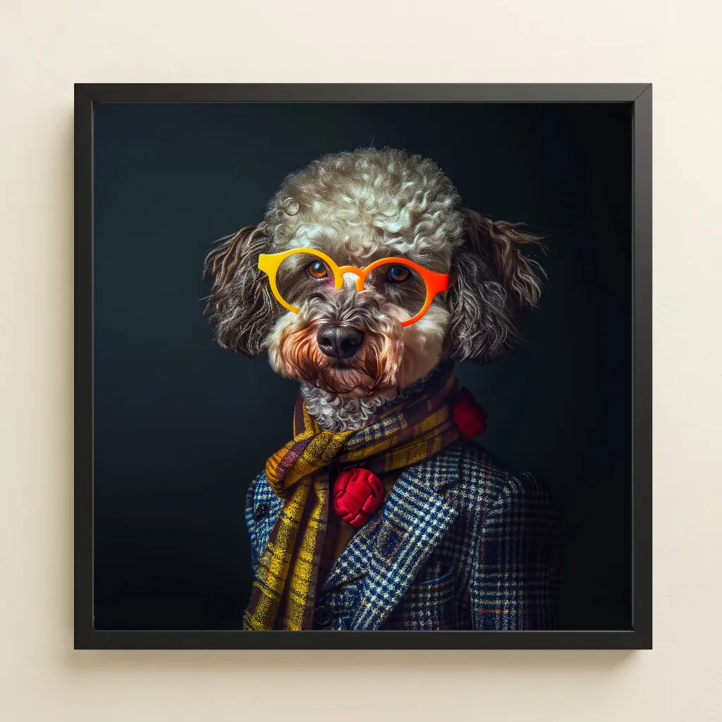 Le caniche dandy