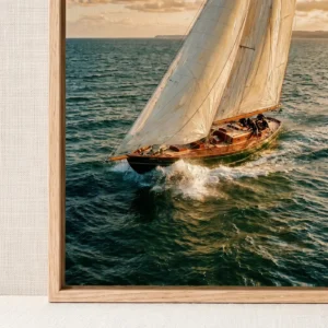 Finition et assemblage du cadre d’art pour Le Cap du Couchant