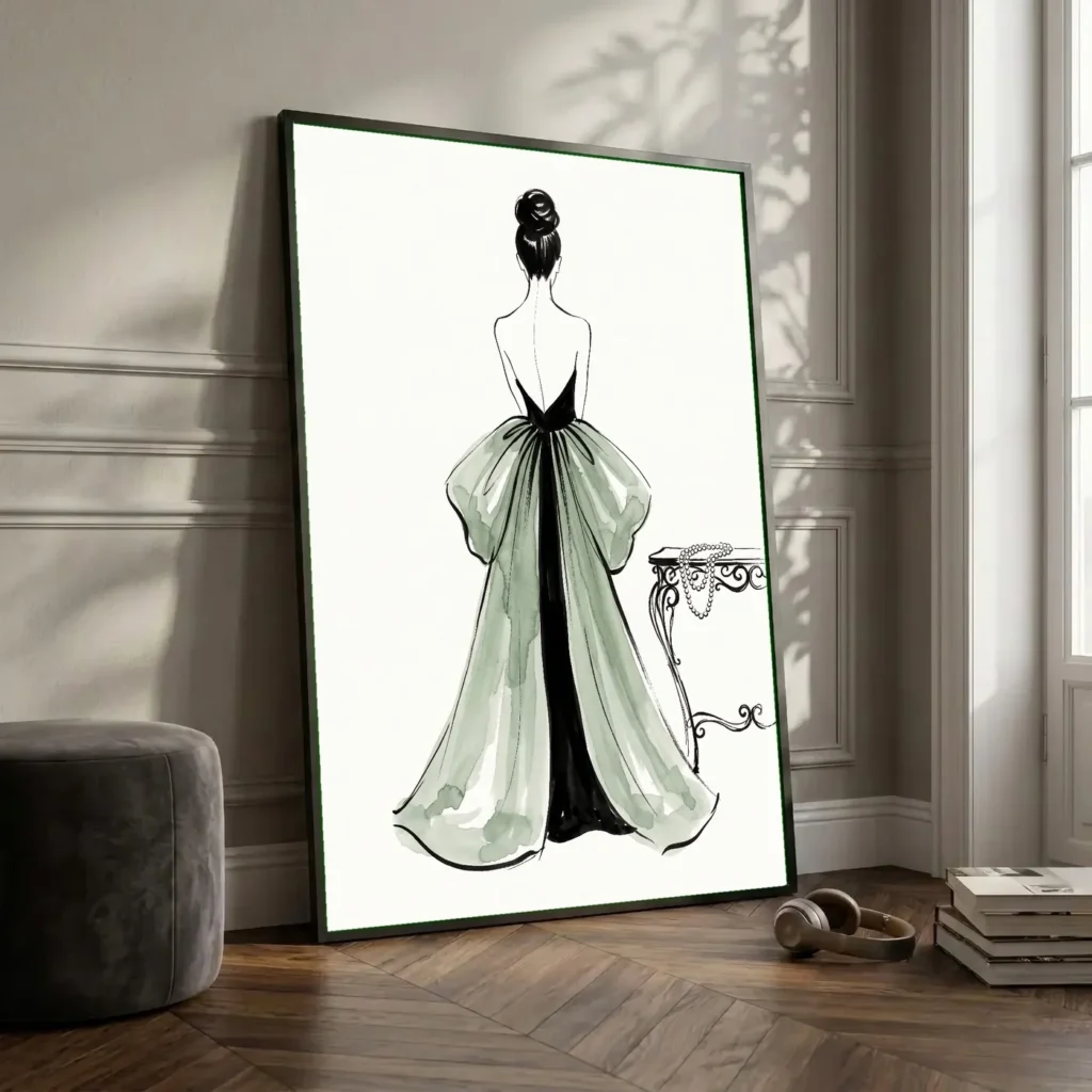 Le Corset et la Traîne en situation décorative