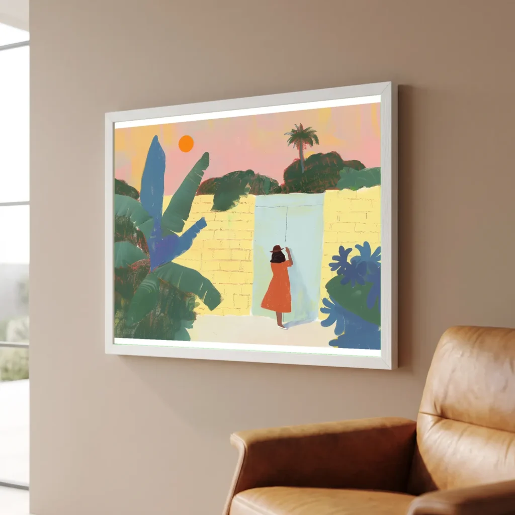 Le jardin secret en situation décorative