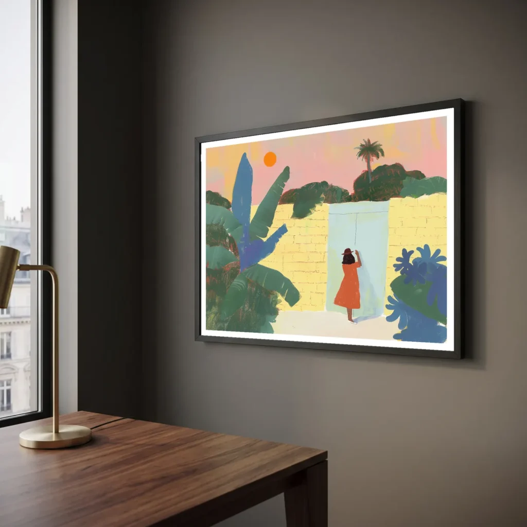 Le jardin secret en situation décorative