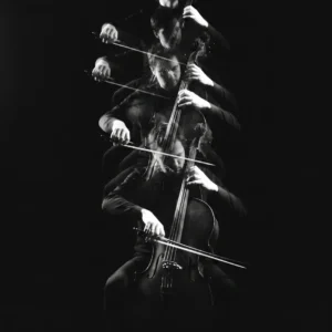 Œuvre originale L'Écho du Violoncelle - Galerie Maiiart