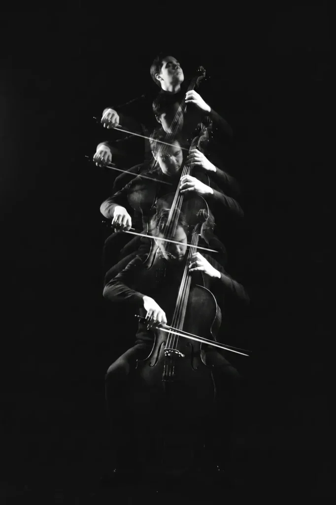 Œuvre originale L'Écho du Violoncelle - Galerie Maiiart