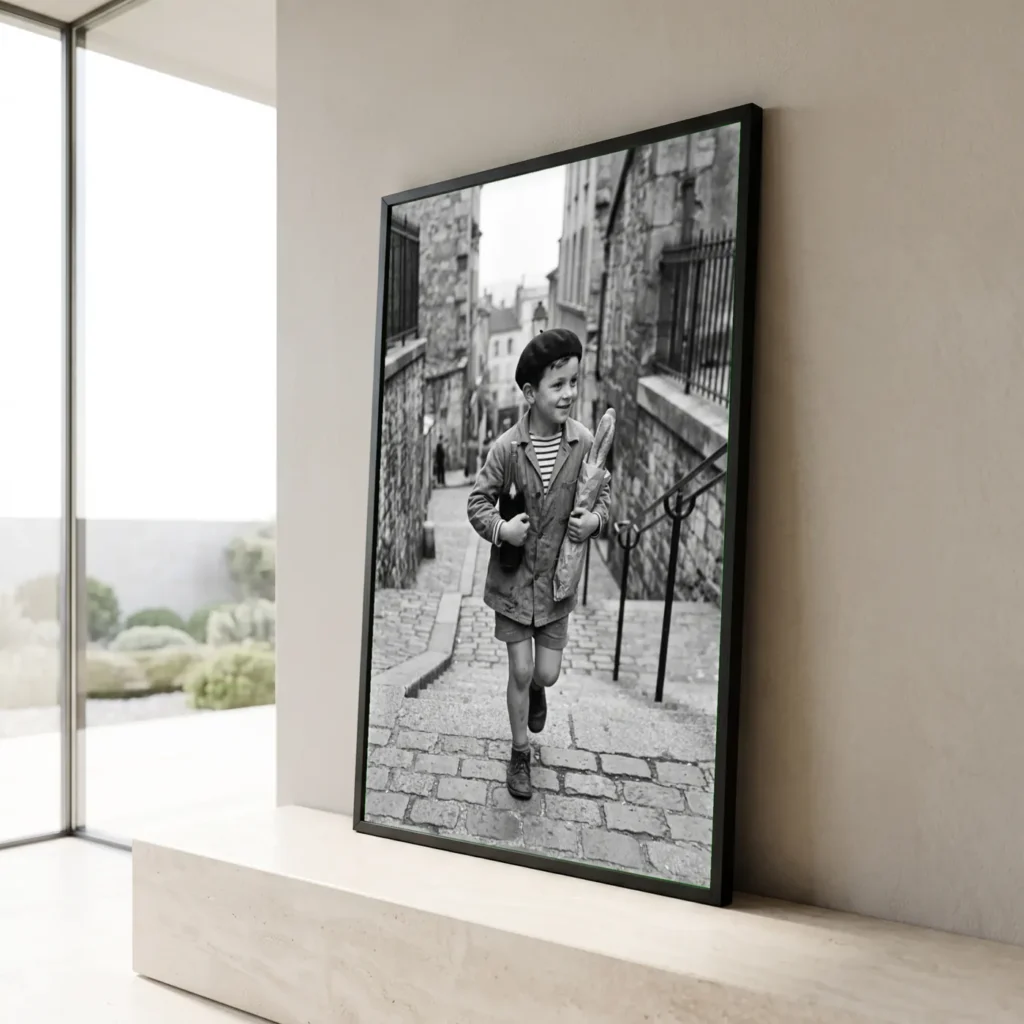 L'Enfant de la Butte en situation décorative