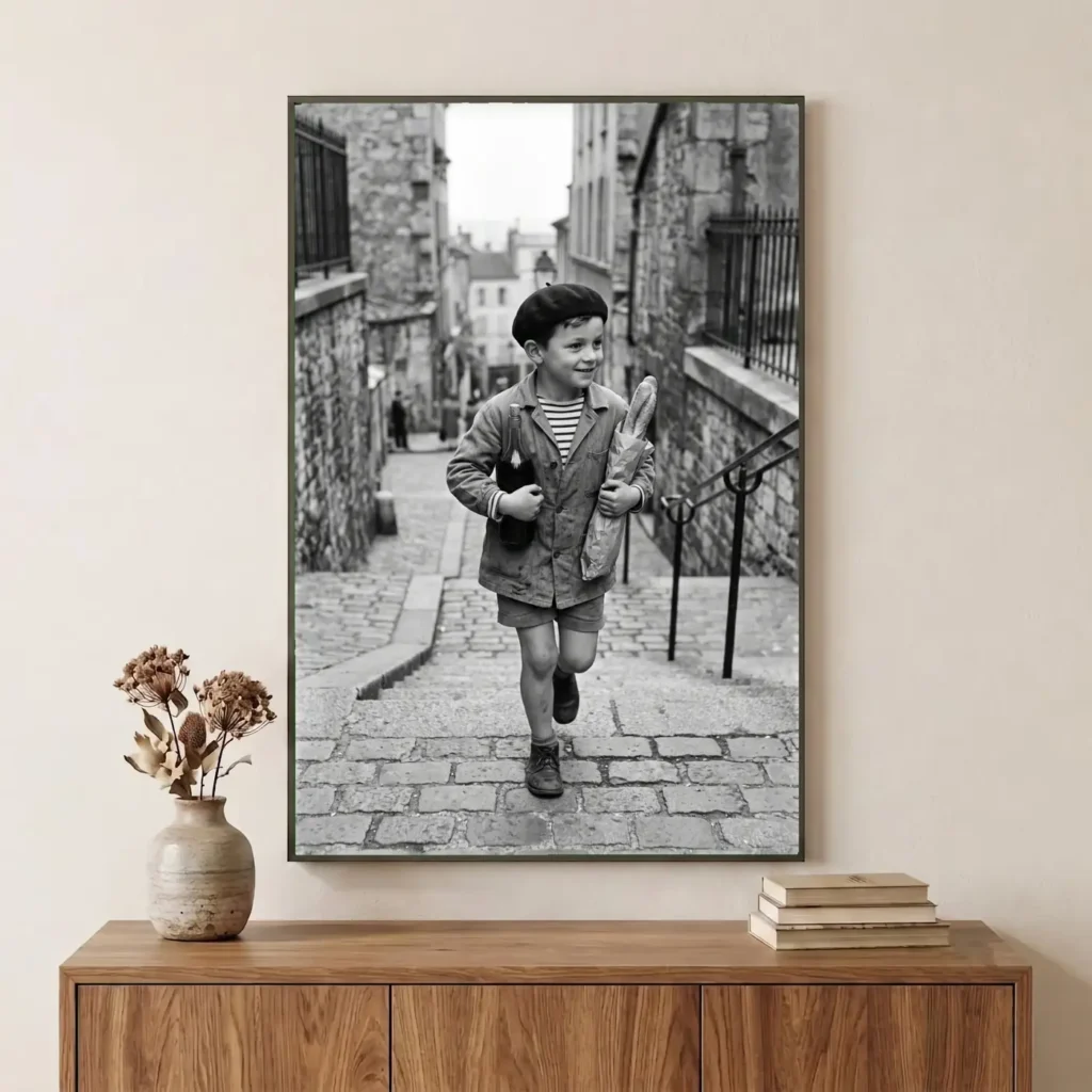 L'Enfant de la Butte en situation décorative