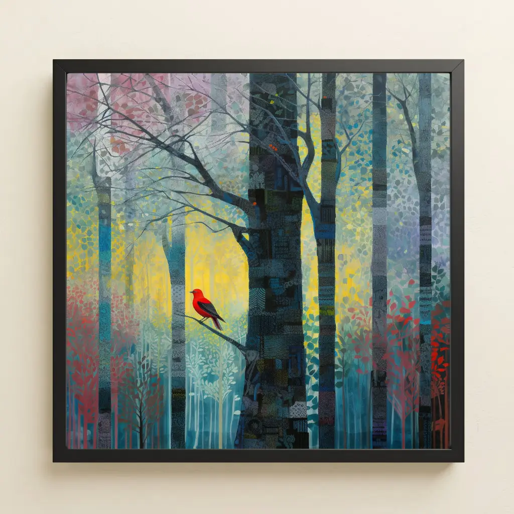 L’oiseau rouge