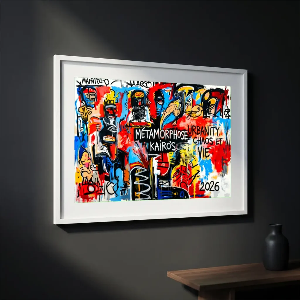 Métamorphose du Kairos en situation décorative