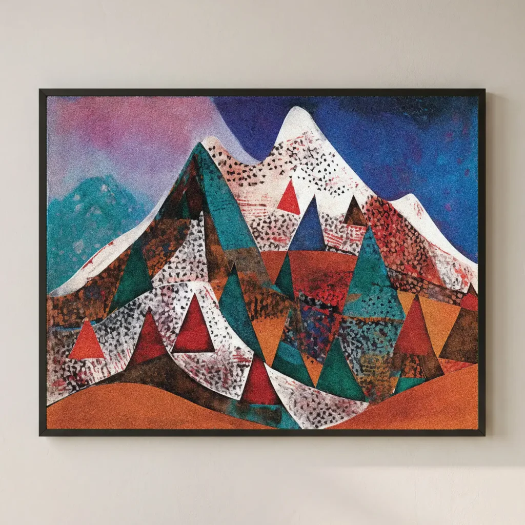 Montagne au printemps