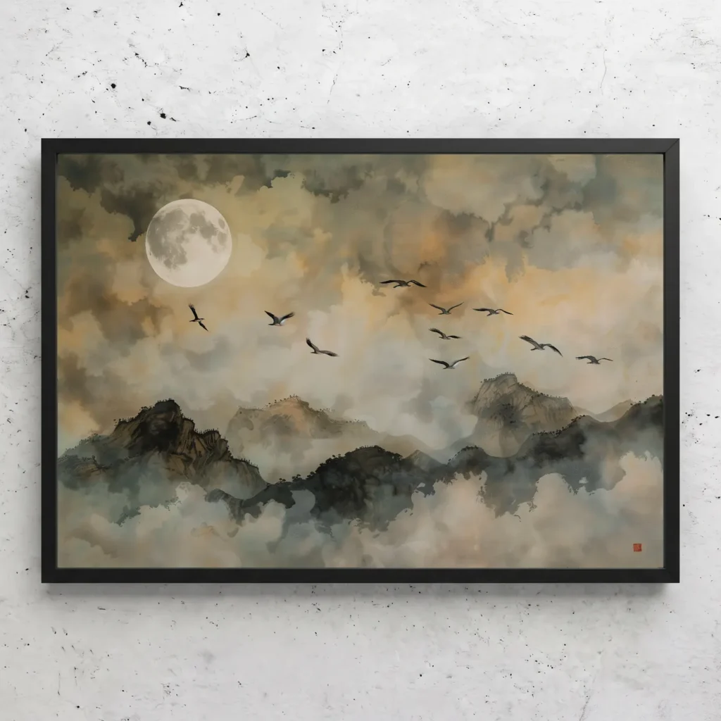 Paysage de montagne, Chine