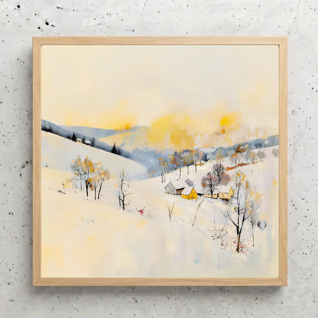 Paysage hivernal