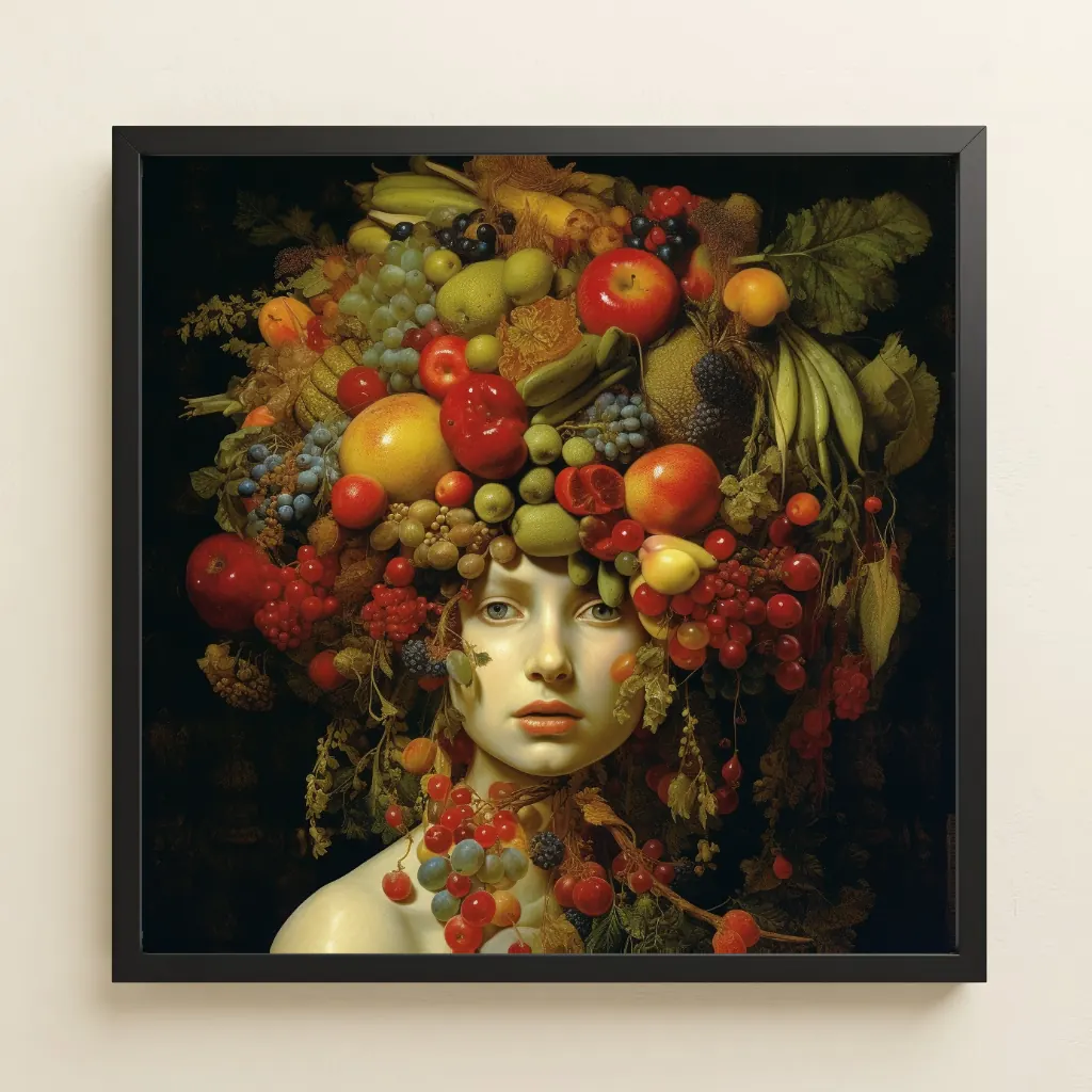 Portrait aux fruits II