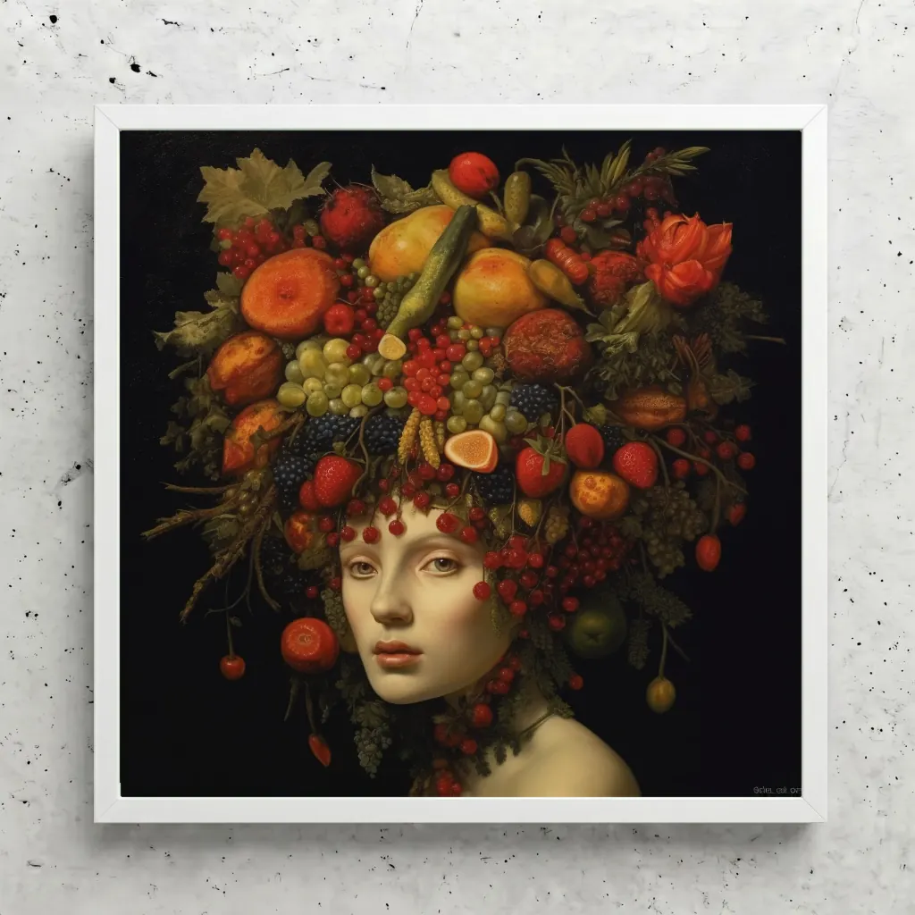 Portrait aux fruits III