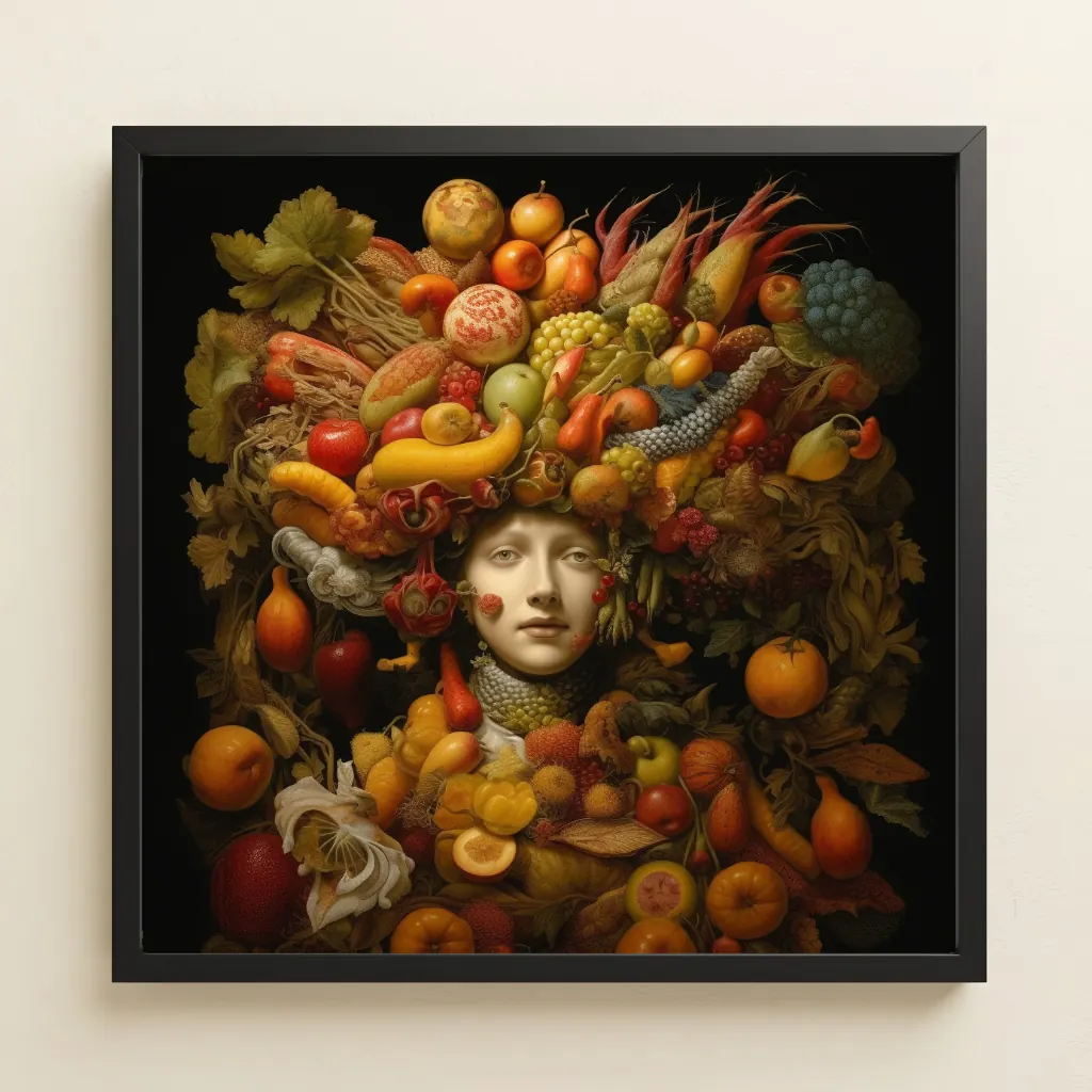 Portrait aux fruits V