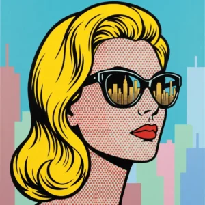Œuvre originale Reflets de Manhattan - Galerie Maiiart