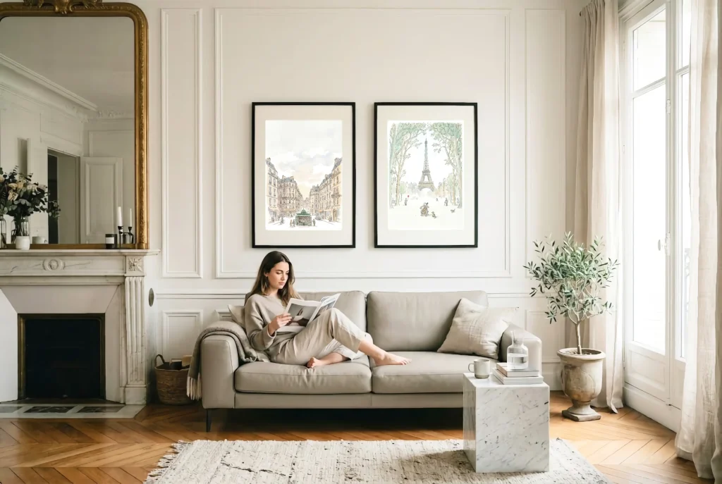 Inspiration Déco : L’Humour Tendre et la Poésie Parisienne de Sempé