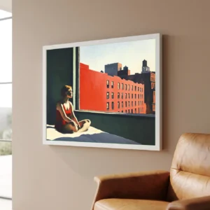 Soleil du matin rouge – Image 1