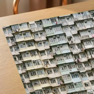 Tirage d’art Trame Verticale sur papier mat musée à plat